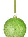 Beaded Glass Glitter Ornament