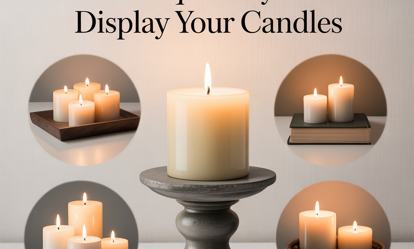5 Unique Ways to Display Your Candles