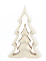 White Enamel Cut Out Tree (2-Sizes)
