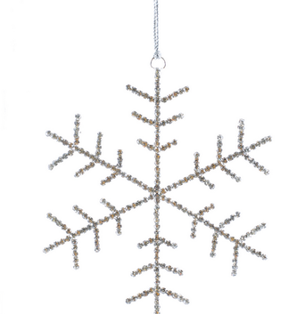 Large Brilliant Snowflake Ornament