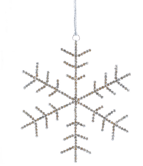 Large Brilliant Snowflake Ornament