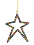 Multicolor Rhinestone Star Ornament