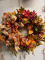 Custom Autumn Bounty Wreath