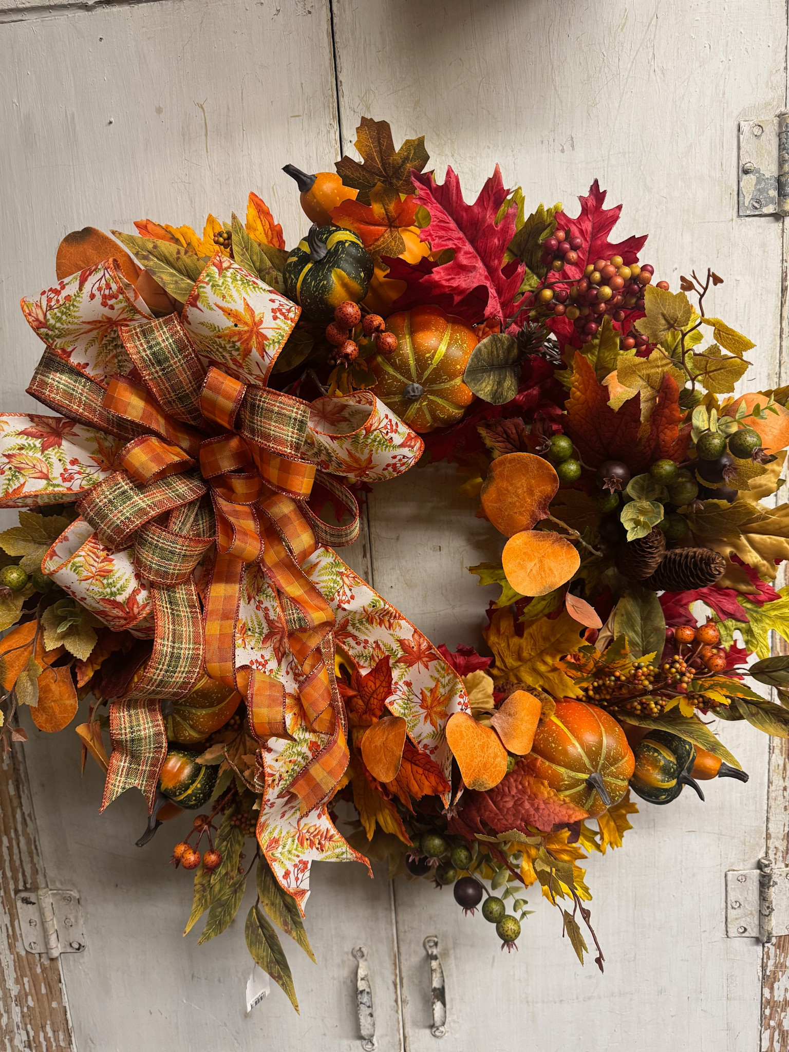 Custom Autumn Bounty Wreath
