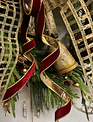 Custom Golden Bells Wreath
