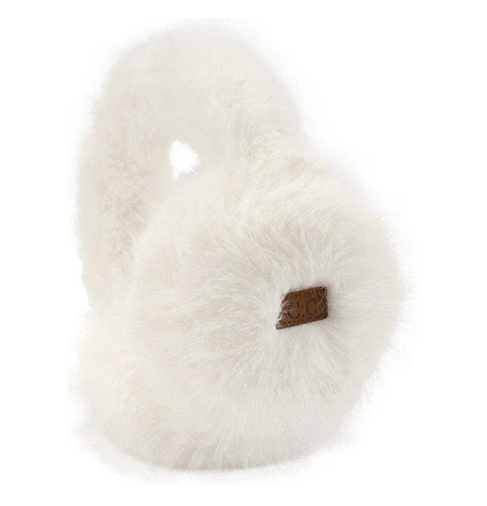 Cozy Fur Ear Muffs (4-Colors)