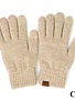 Heather Knit Smart Touch  Gloves (2-Colors)