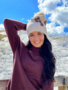 Daisy Beanie w/ Pom Pom (2-Colors)