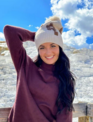 Daisy Beanie w/ Pom Pom (2-Colors)