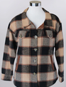 Double Pocket Plaid Shacket