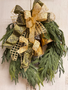 Custom Norfolk Pine & Bell Wreath