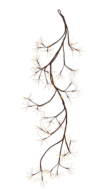 5' Indoor Outdoor LED Starburst Garland