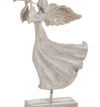Set of 2 Trumpeting Angels