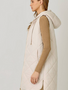 Mystree Long Quilted Puffer Vest By: Mystree (2-Colors)
