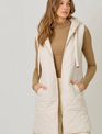 Mystree Long Quilted Puffer Vest By: Mystree (2-Colors) Mystree Long Quilted Puffer Vest By: Mystree (2-Colors)