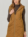 Mystree Long Quilted Puffer Vest By: Mystree (2-Colors) Mystree Long Quilted Puffer Vest By: Mystree (2-Colors)