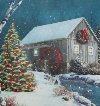 LED Tabletop Mill Canvas