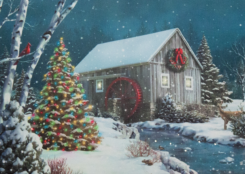 LED Tabletop Mill Canvas LED Tabletop Mill Canvas