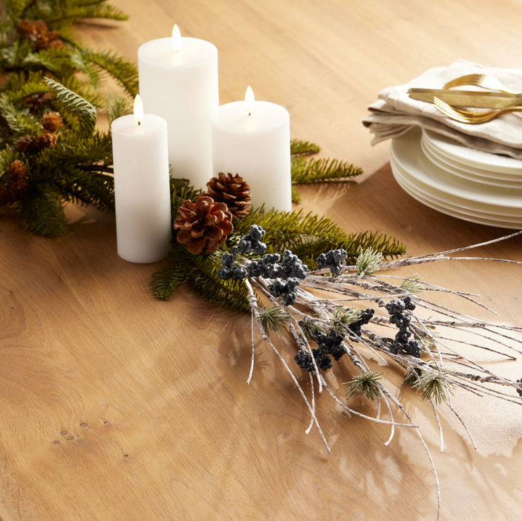 Birch Blue Berry Pine Branch Birch Blue Berry Pine Branch