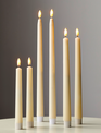 Set of 2 Luminescent Taper Candles Set of 2 Luminescent Taper Candles