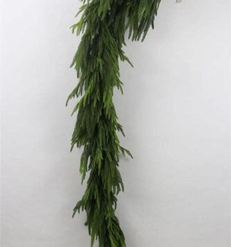 6-ft Deluxe Real Touch Norfolk Pine Garland