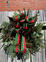 Custom Evergreen Mountain Wreath w/ Bow