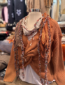 Handmade Trailing Wildflower Scarf By: Monkey Mango