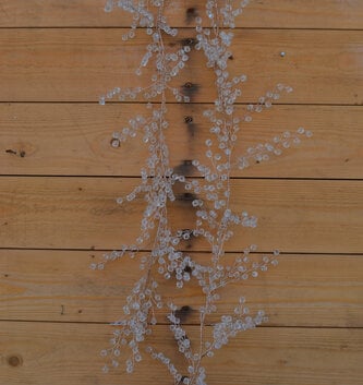 4ft Crystal Garland with Copper Wire