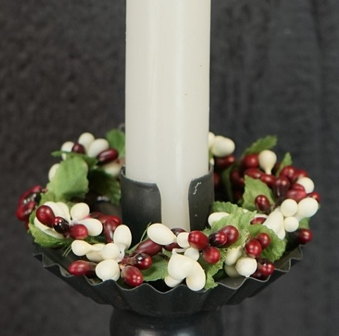Mini Berry Taper Candle Ring (3-Colors)