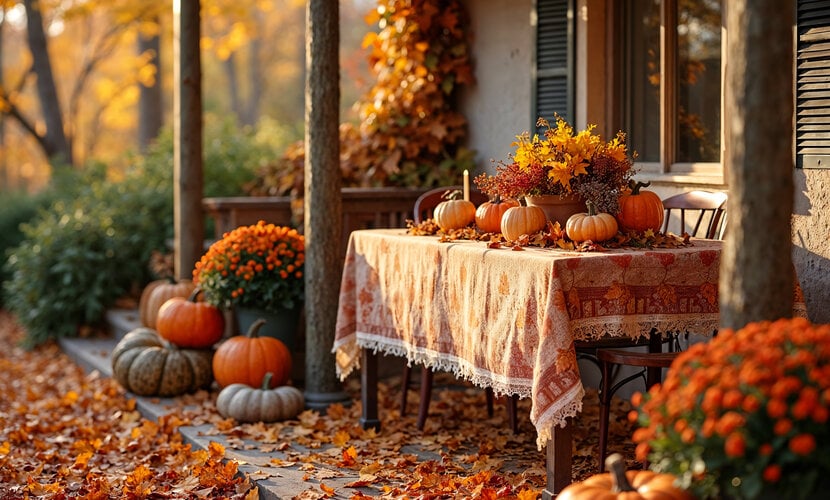 How to Style Pumpkins & Gourds for a Warm, Elegant Fall Table