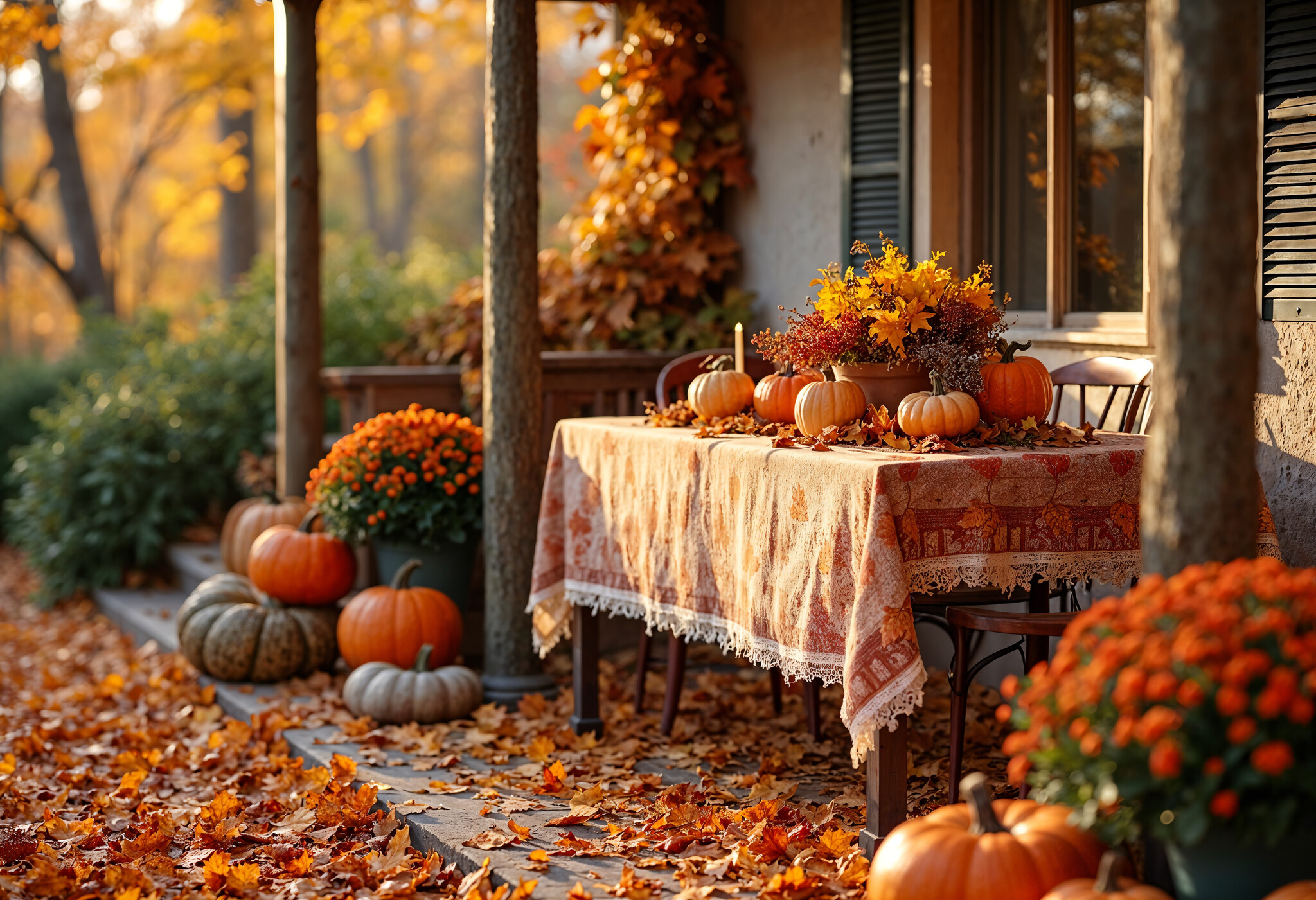 How to Style Pumpkins & Gourds for a Warm, Elegant Fall Table