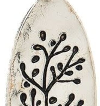 Lonely Tree Oval Earrings