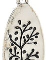 Lonely Tree Oval Earrings