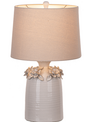Ceramic Floral Table Lamp