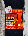 Polar Extreme Heat Men's Marl Heavy Brushed Sock 50 % OFF