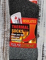 Polar Extreme Heat Men's Marl Heavy Brushed Sock 50 % OFF