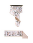 2.5" x 10 yd Wired Magnolia Ribbon