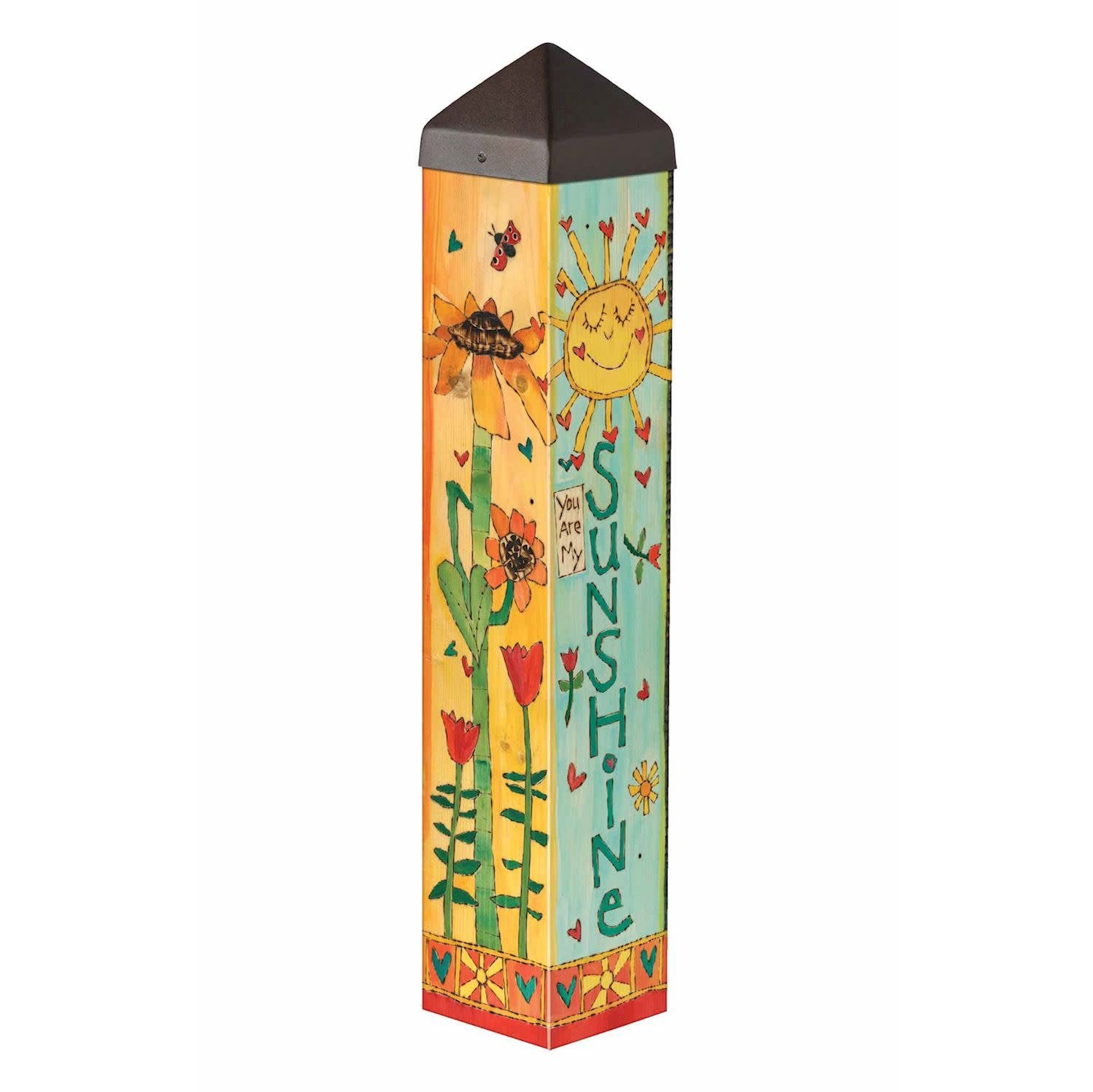 20" You are My Sunshine Art Pole
