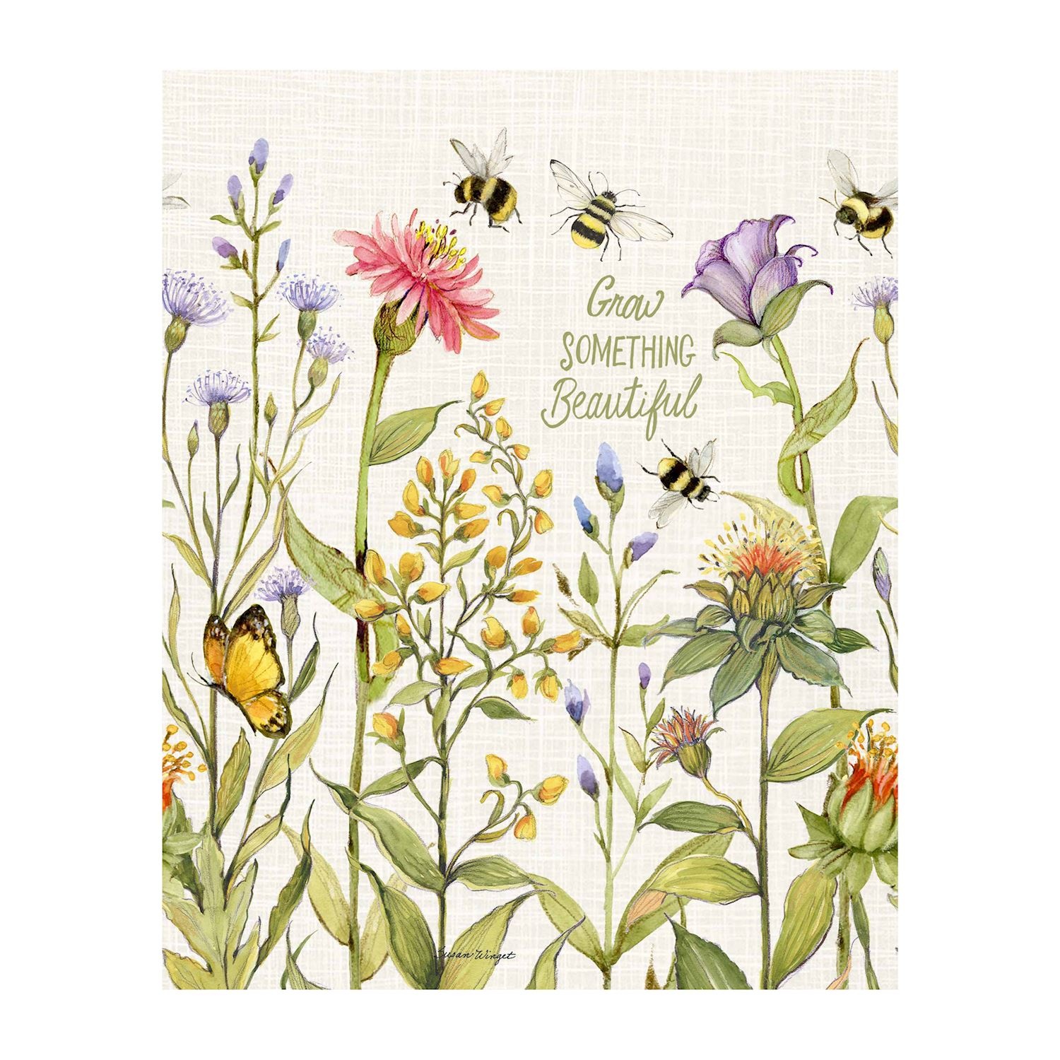 20" Bee Spring Art Pole