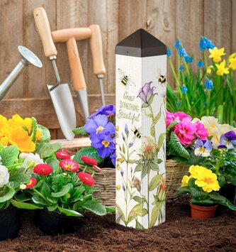 20" Bee Spring Art Pole