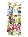 40" Watercolor Flowers Art Pole