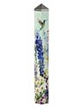 40" Spring Hummingbirds Art Pole