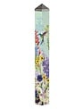 40" Spring Hummingbirds Art Pole