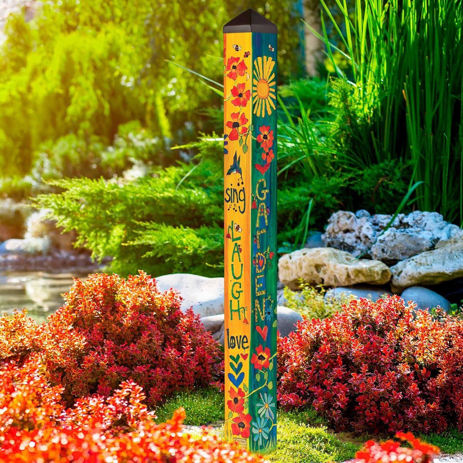 60" Garden Celebration Art Pole