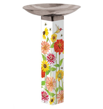 Birds & Bees Bird Bath Peace Pole