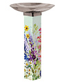 Spring Hummingbird Garden Bird Bath Peace Pole
