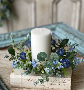 Bluet Fields Candle Ring