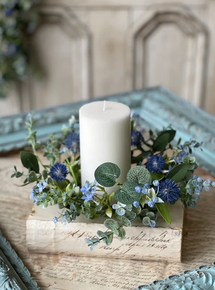 Bluet Fields Candle Ring