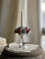 Glass Candle Holder