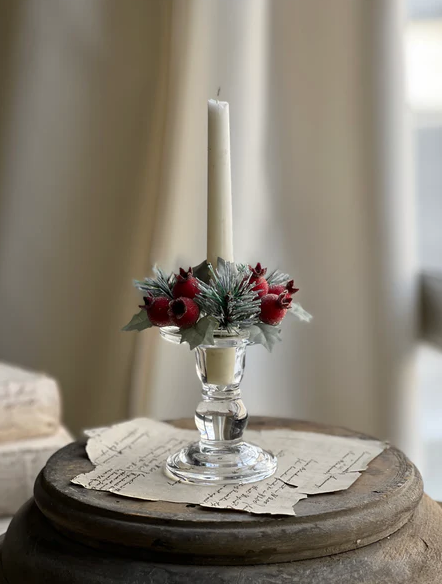 Glass Candle Holder